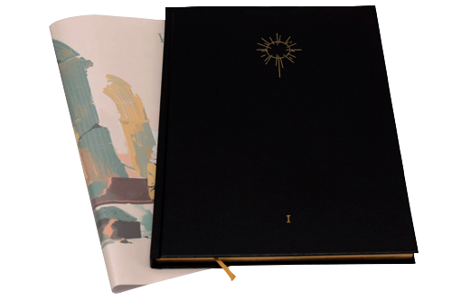 Fake leathers are a choice covering for hardcover books.